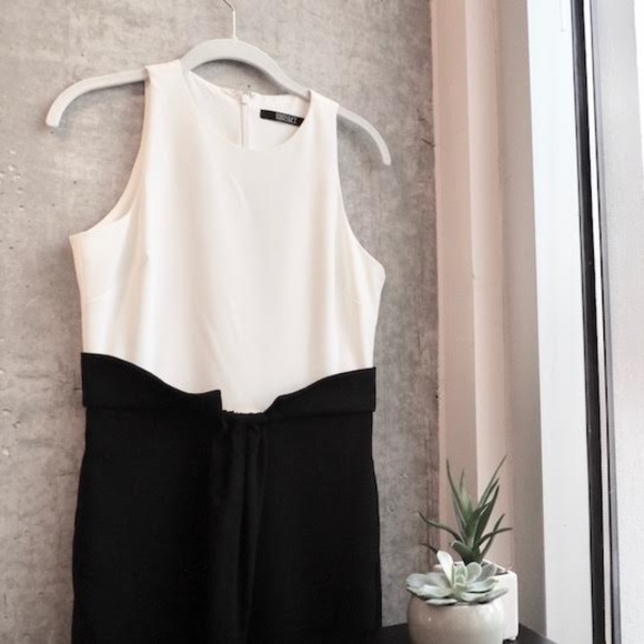 Badgley Mischka Dresses & Skirts - New Badgley Mischka Black & Ivory Dress 4